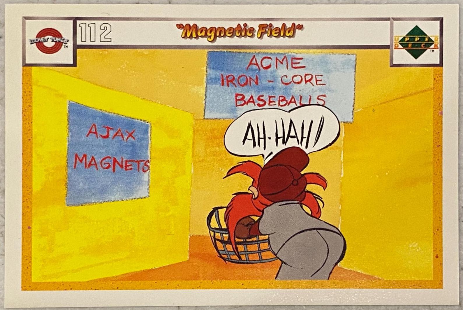 Magnetic Field #112 / 121 Baseball Cards 1990 Upper Deck Comic Ball