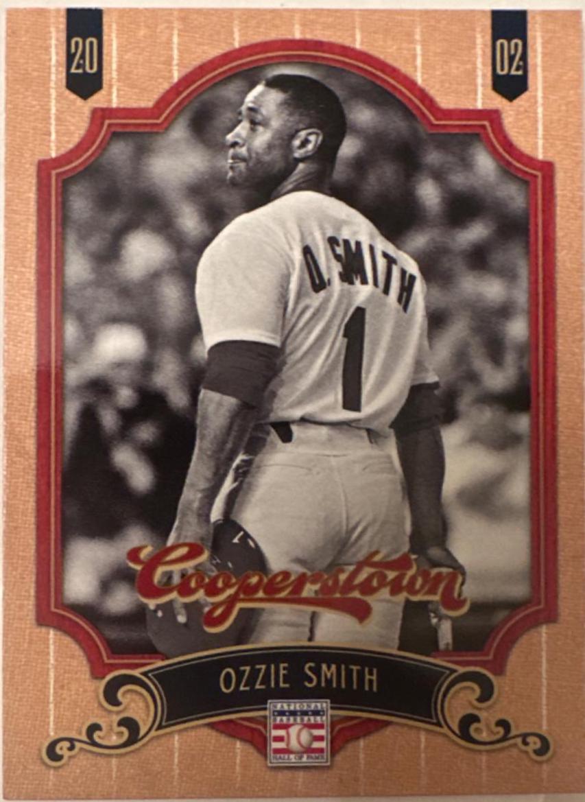 Ozzie Smith #10 Baseball Cards 2012 Panini Cooperstown