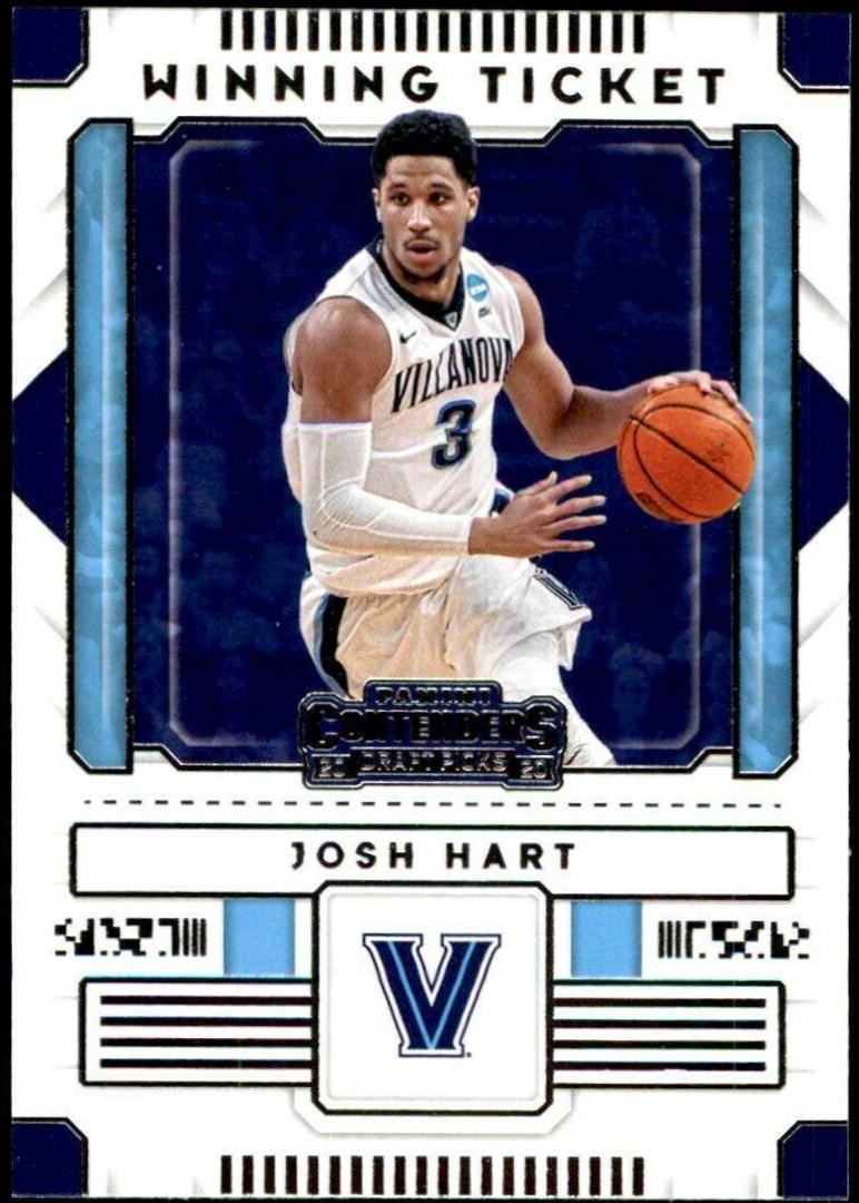 Josh Hart #7 Basketball Cards 2020 Panini Contenders Draft Picks Winning Tickets