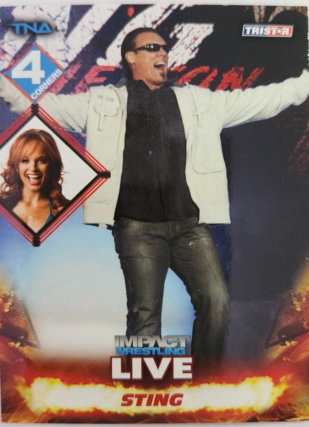 Sting #24 Wrestling Cards 2013 TriStar TNA Impact Live