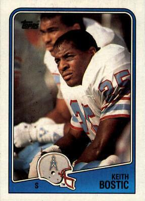 Keith Bostic #114 Football Cards 1988 Topps