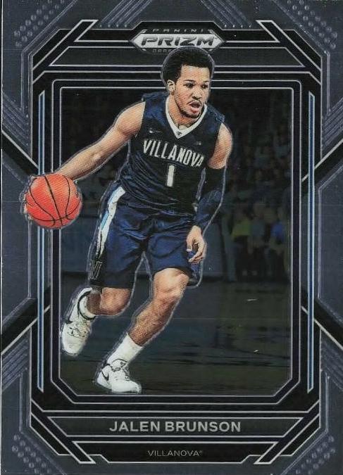 Jalen Brunson #87 Basketball Cards 2023 Panini Prizm Draft Picks