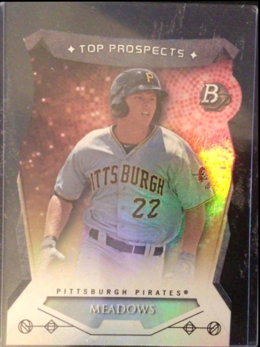 Austin Meadows #AM Baseball Cards 2014 Bowman Platinum Top Prospects
