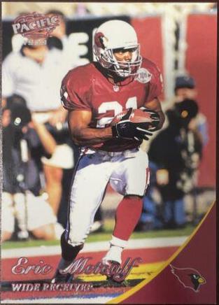 Eric Metcalf #6 Football Cards 1999 Pacific