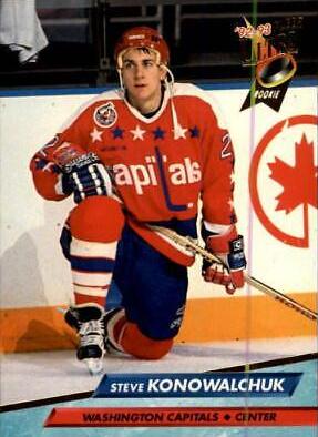 Steve Konowalchuk #437 Hockey Cards 1992 Ultra