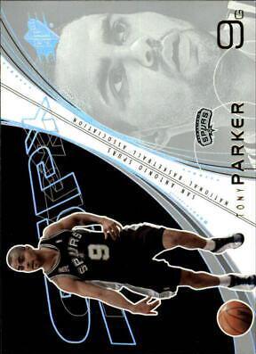 Tony Parker #76 Basketball Cards 2002 Spx