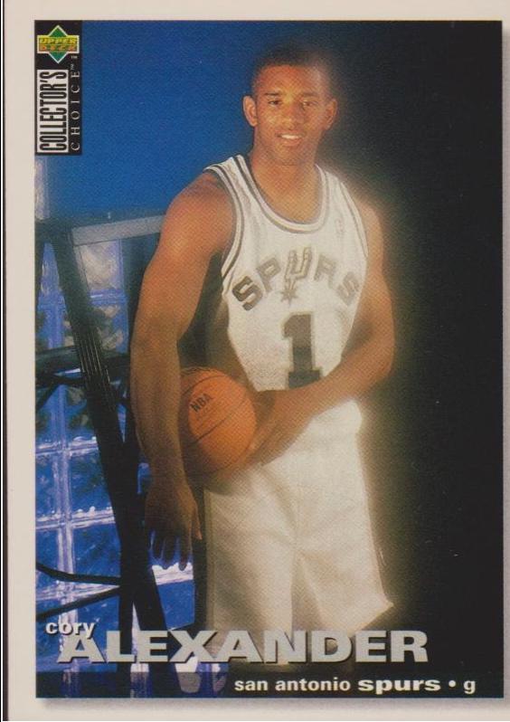 Cory Alexander #211 Basketball Cards 1995 Collector's Choice