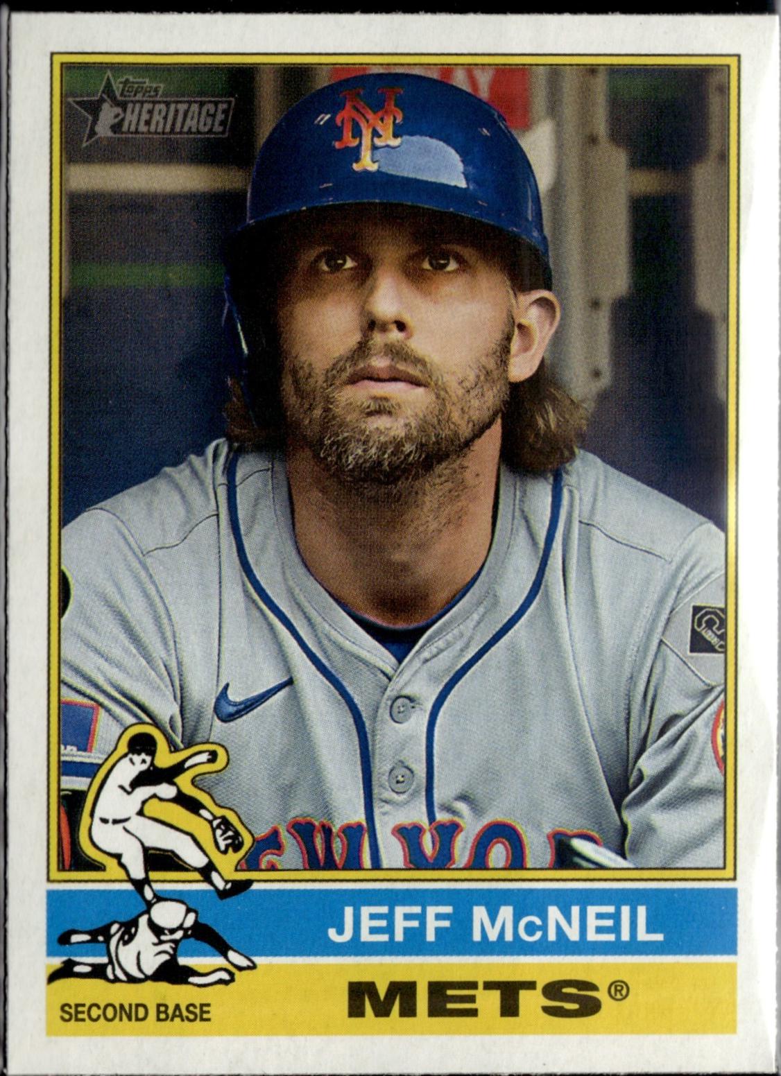 Jeff Mcneil #31 Baseball Cards 2025 Topps Heritage