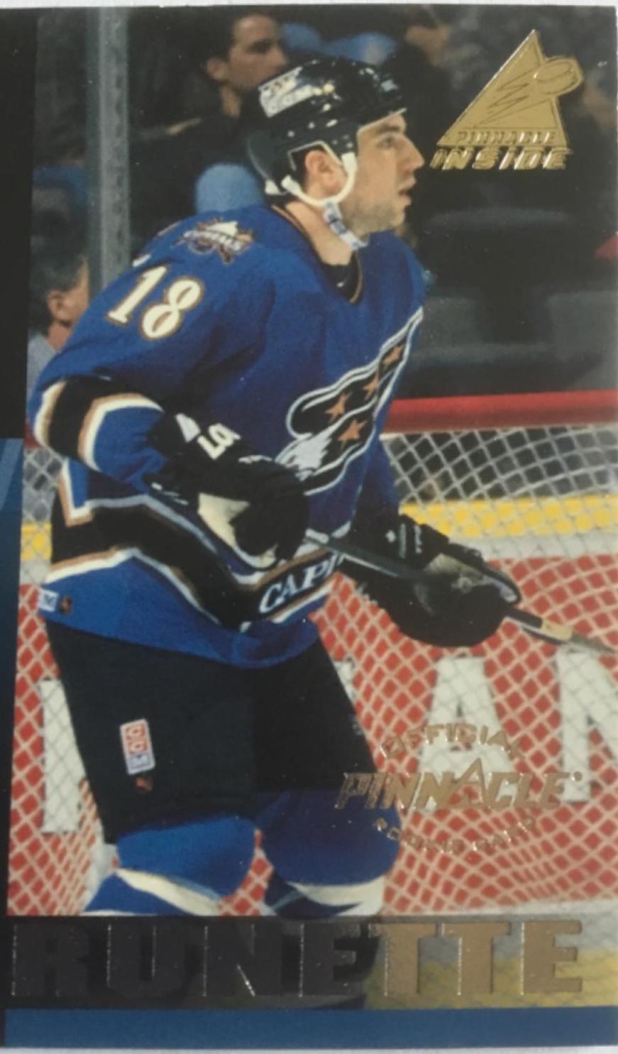 Andrew Brunette #111 Hockey Cards 1997 Pinnacle Inside