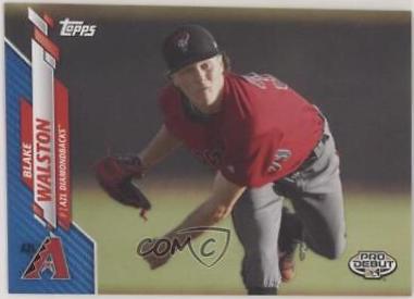 Blake Walston #PD-103 Baseball Cards 2020 Topps Pro Debut