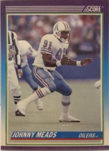 Johnny Meads #492 Football Cards 1990 Panini Score