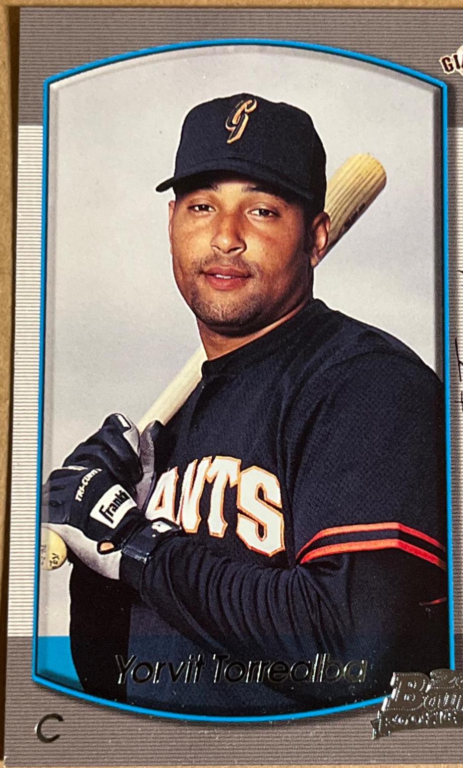 Yorvit Torrealba #40 Baseball Cards 2000 Bowman Draft Picks