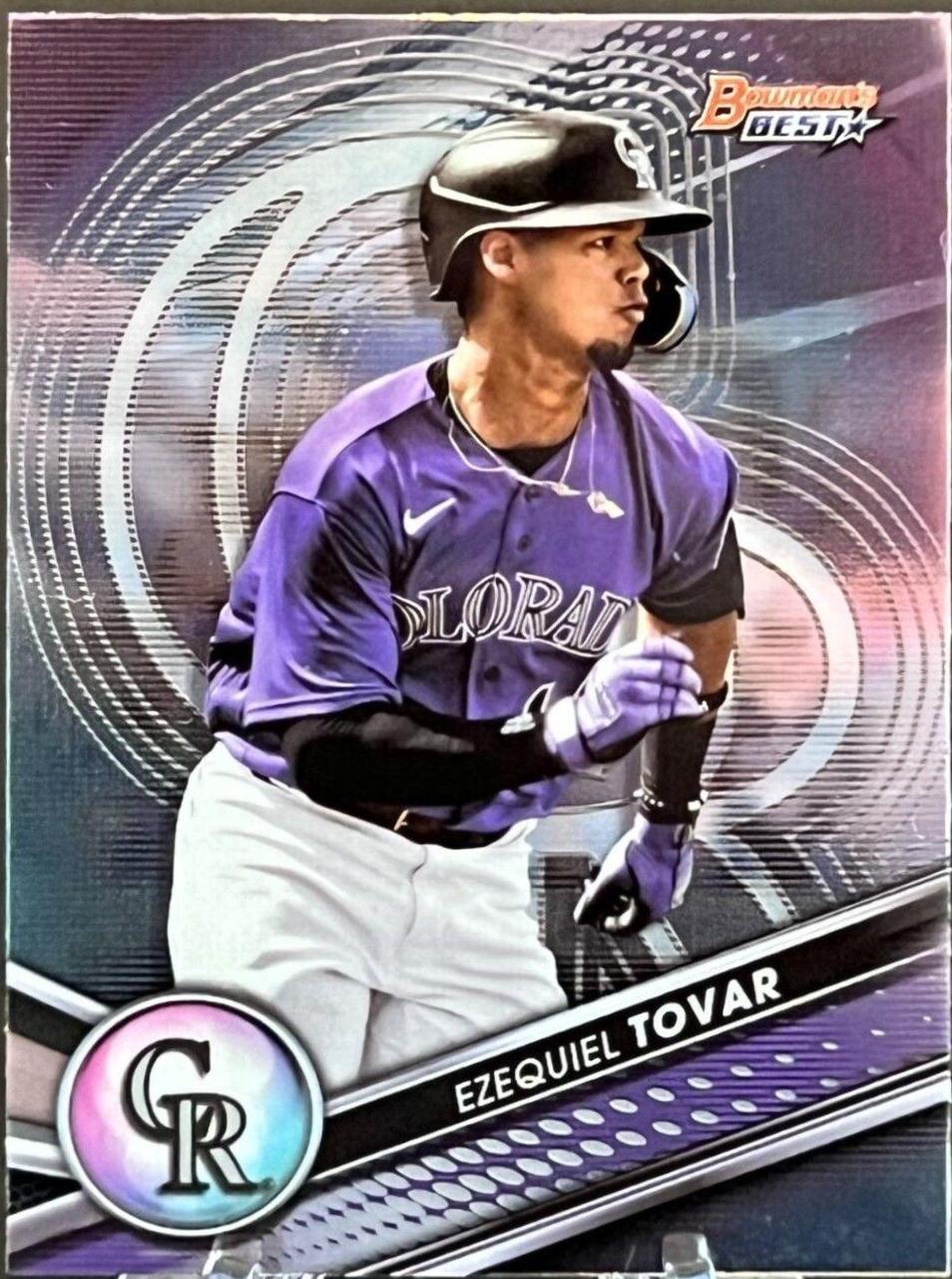Ezequiel Tovar #TP-1 Baseball Cards 2022 Bowman's Best Top Prospects