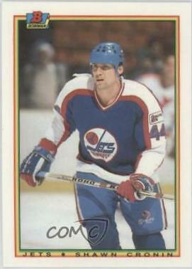Shawn Cronin #128 Hockey Cards 1990 Bowman Tiffany