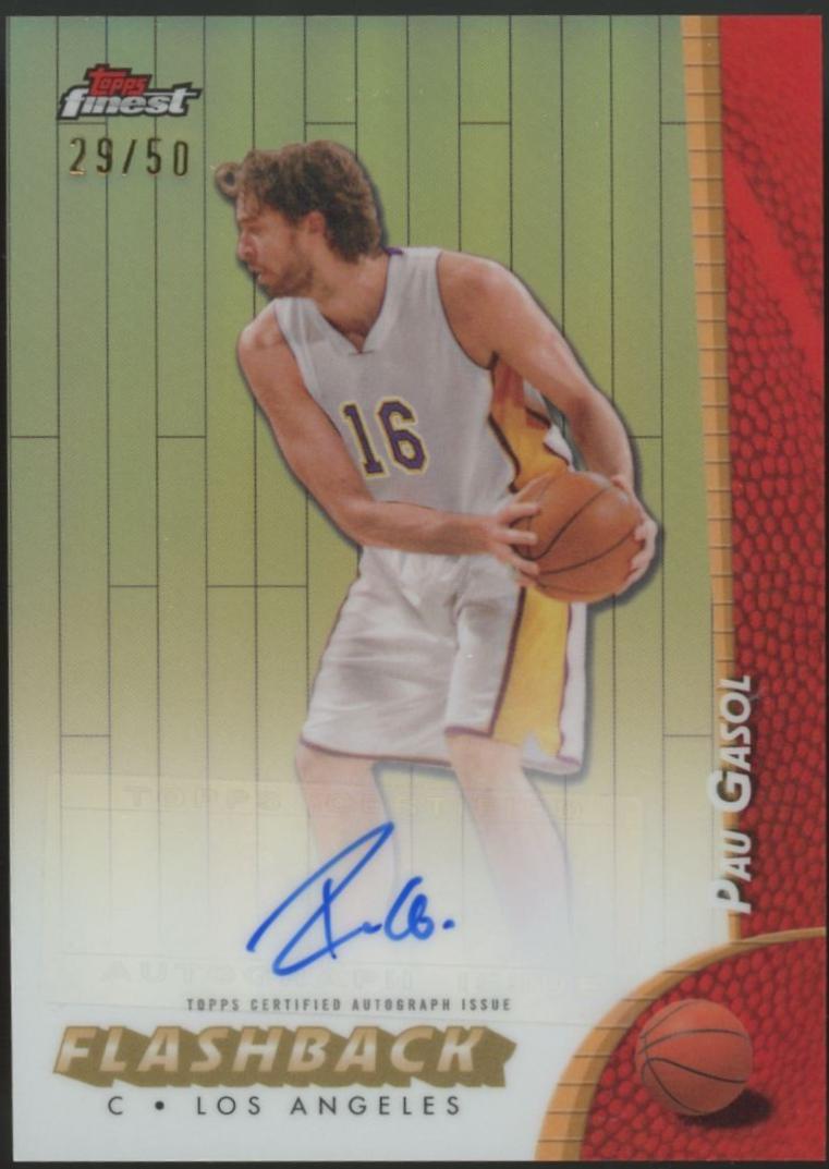 Pau Gasol [Gold Geometric] #FBA-PG