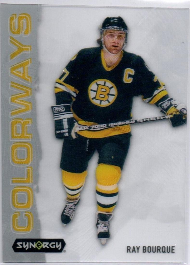 Ray Bourque #L-36 Hockey Cards 2024 Upper Deck Synergy Colorways