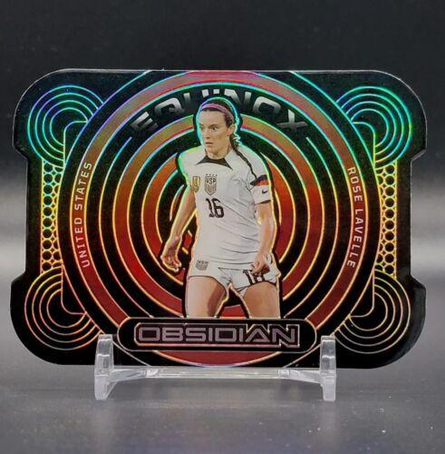 Rose Lavelle #24 Soccer Cards 2022 Panini Obsidian Equinox