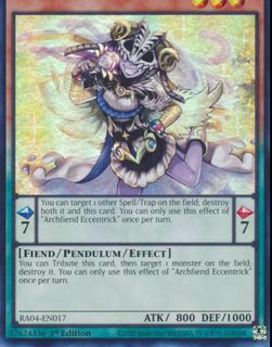 Archfiend Eccentrick RA04-EN017