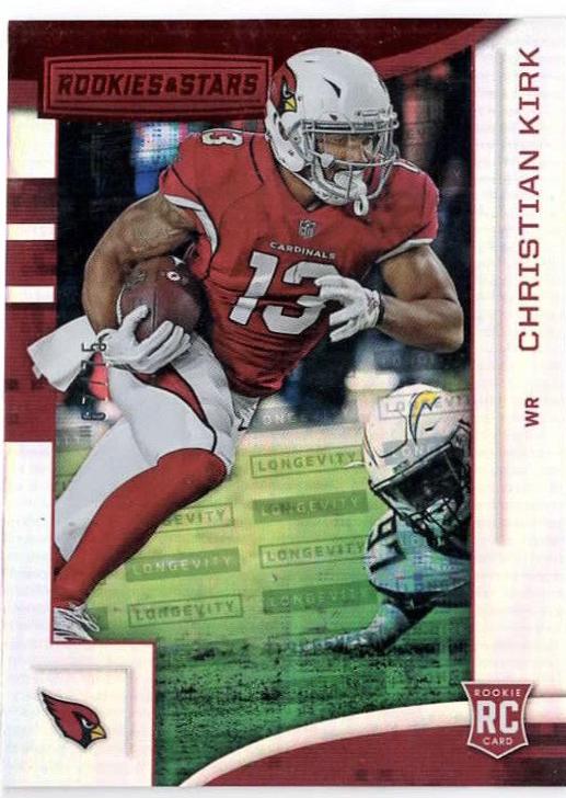 Christian Kirk #119 Football Cards 2018 Panini Rookies & Stars