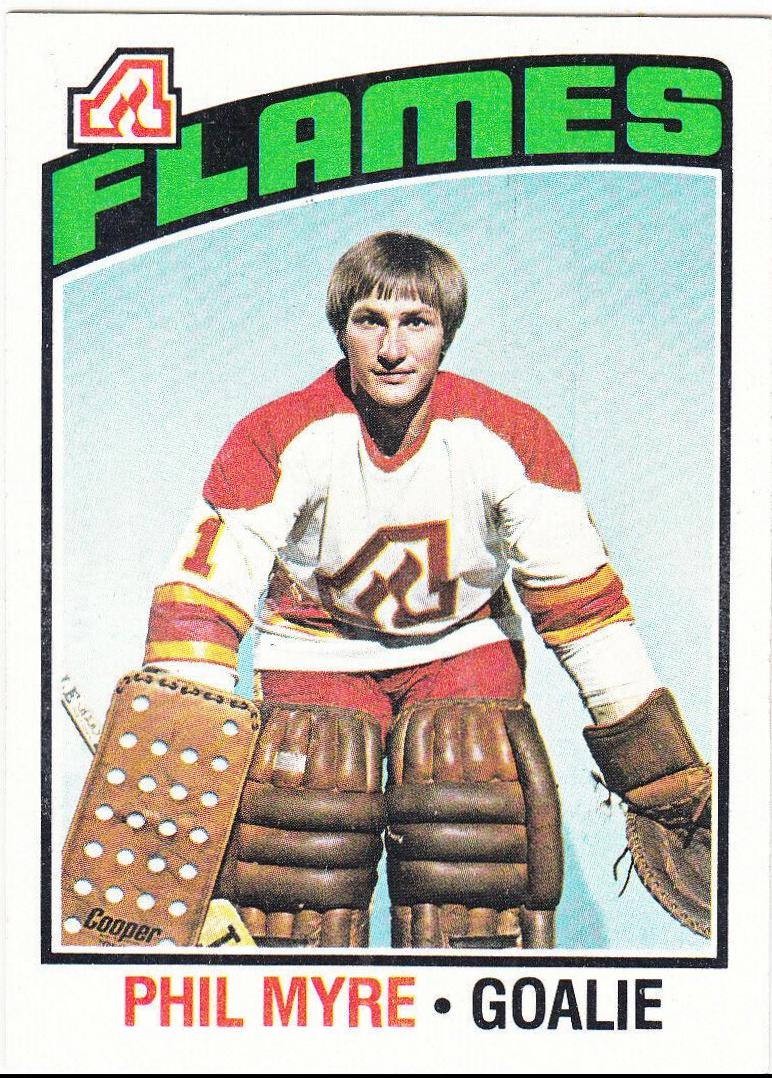 Phil Myre #17 Hockey Cards 1976 Topps