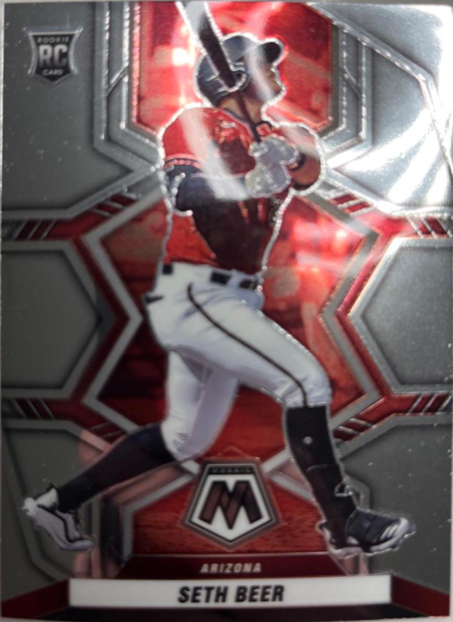 Seth Beer #201 Baseball Cards 2022 Panini Mosaic