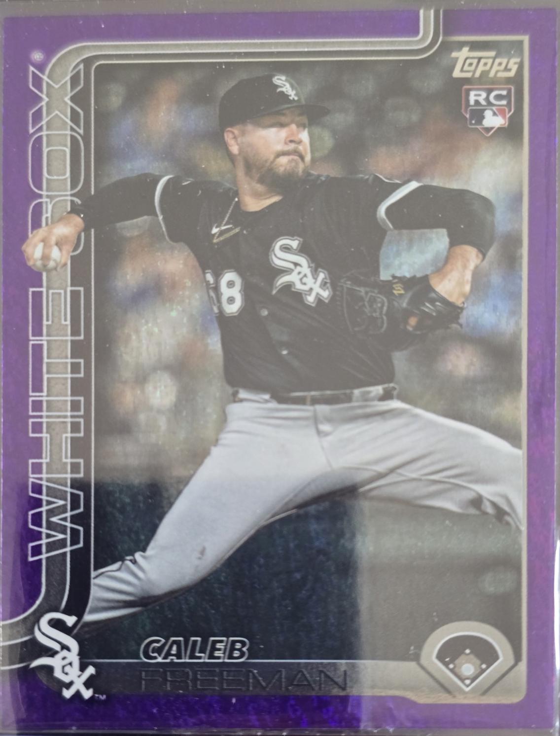 Caleb Freeman [Purple Rainbow Foil] #US253