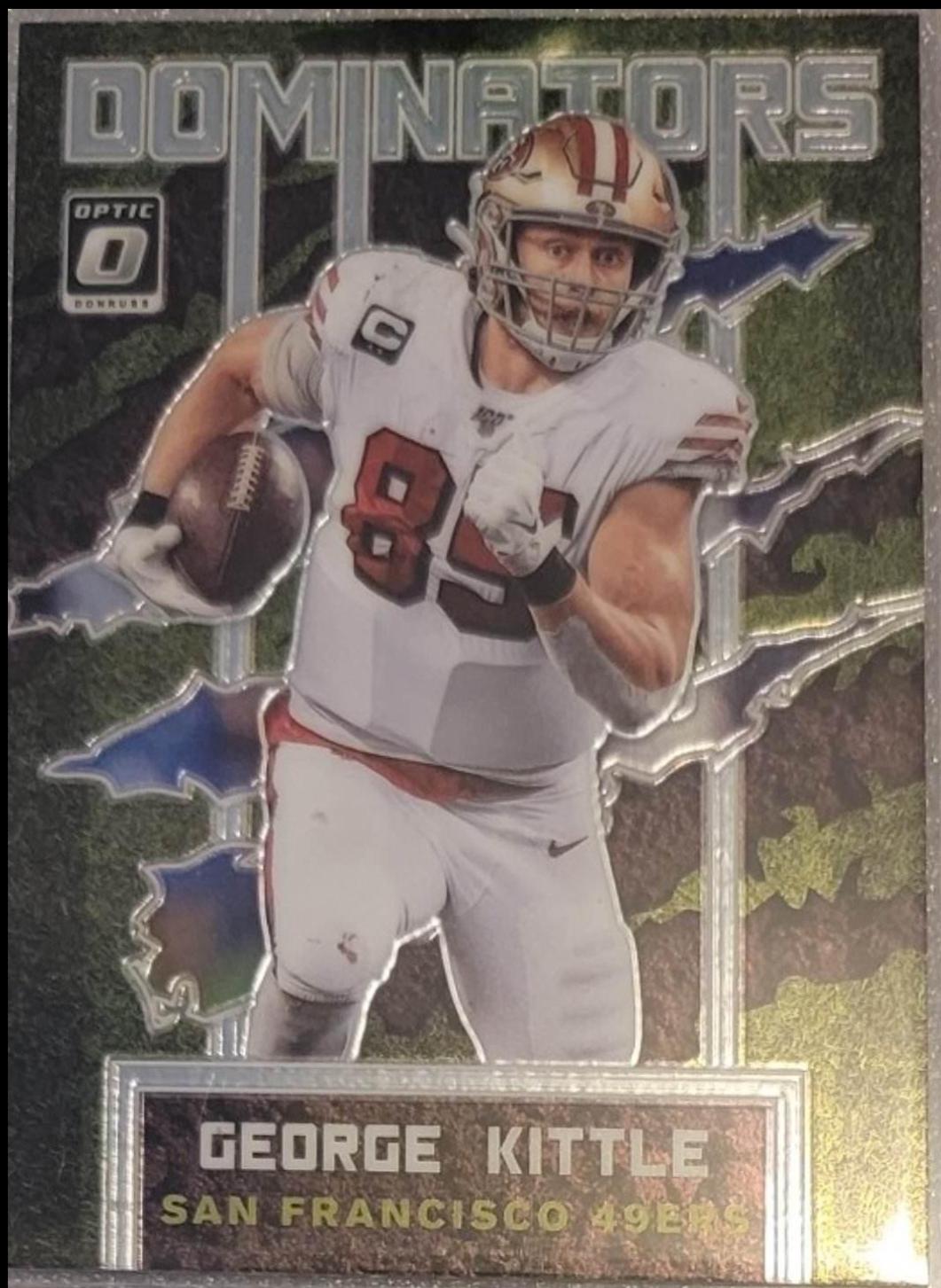 George Kittle #Dm-gk Football Cards 2020 Panini Donruss Optic Dominators