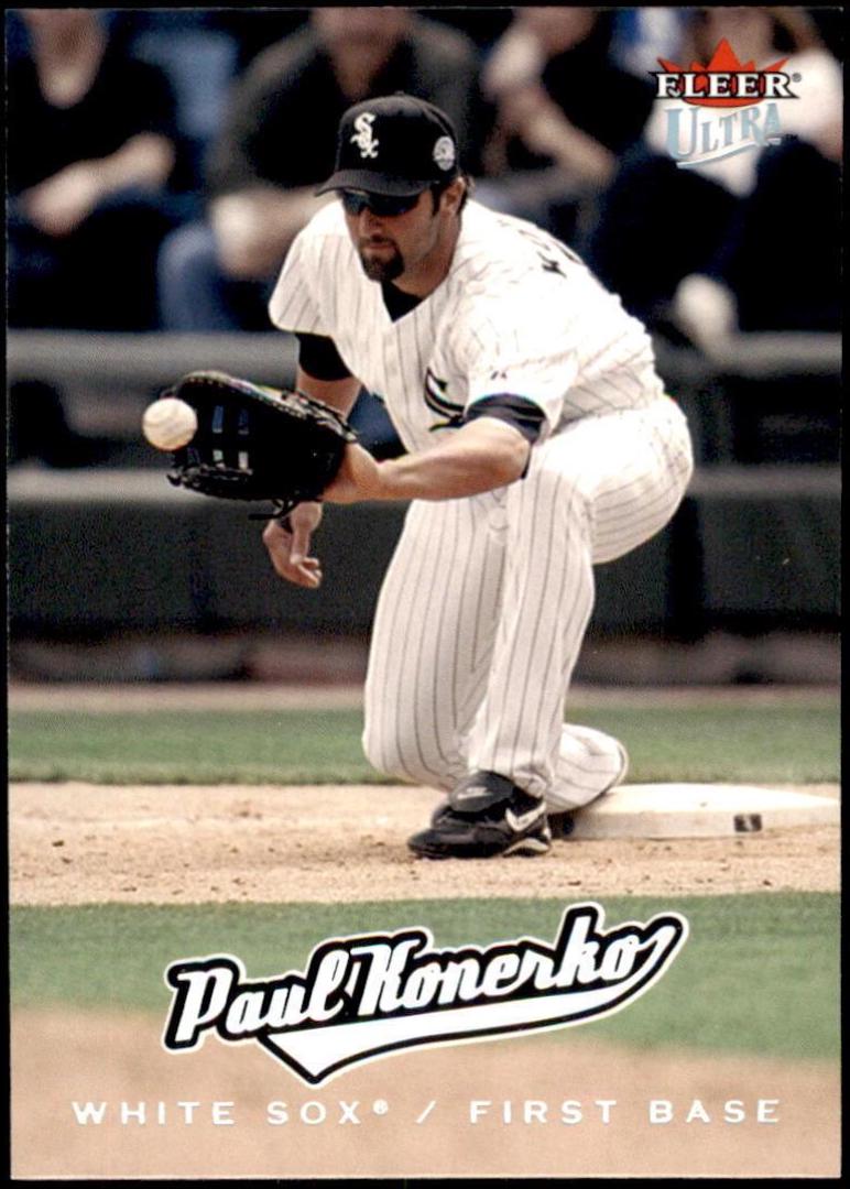 Paul Konerko #4 Baseball Cards 2005 Fleer Ultra