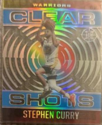 Stephen Curry #1 Basketball Cards 2020 Panini Illusions Clear Shots