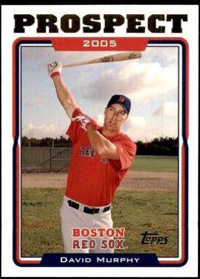 David Murphy #UH109 Baseball Cards 2005 Topps Updates & Highlights