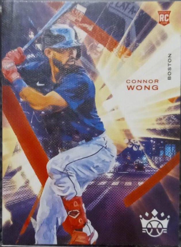 Connor Wong #76 Baseball Cards 2022 Panini Diamond Kings
