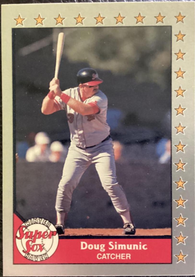 Doug Simunic #35 Baseball Cards 1990 Pacific Senior League