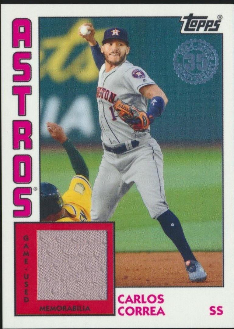 Carlos Correa #CC Baseball Cards 2019 Topps 1984 Baseball Relics