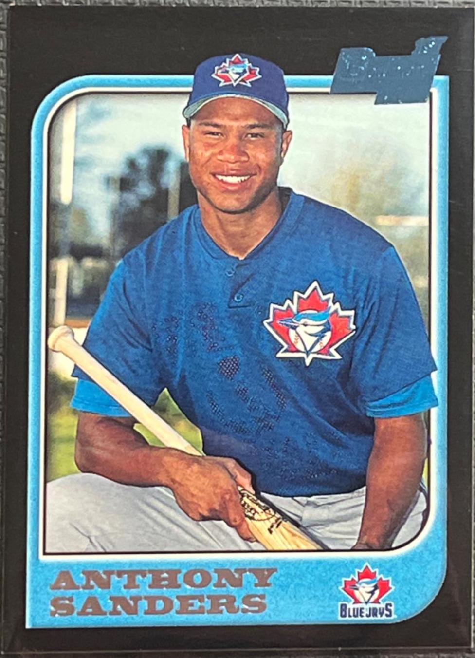 Anthony Sanders #127 Baseball Cards 1997 Bowman