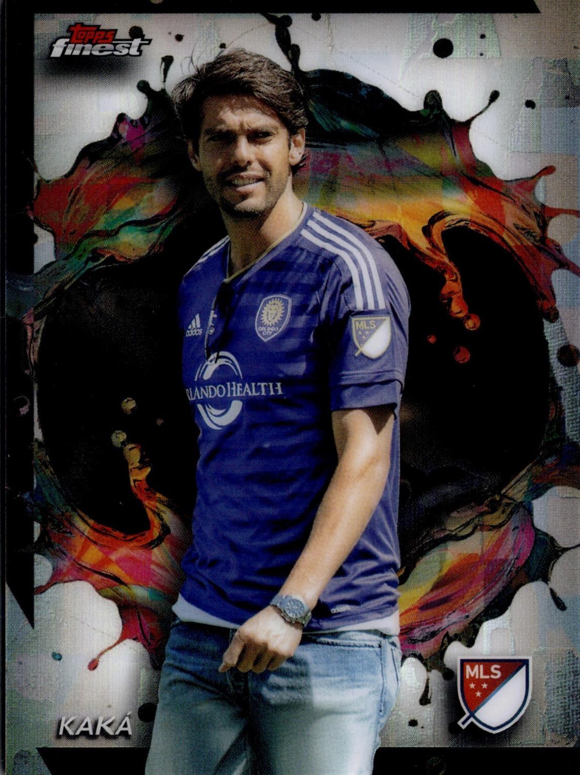 Kaka #MLS-10 Soccer Cards 2024 Topps Finest MLS Short Print