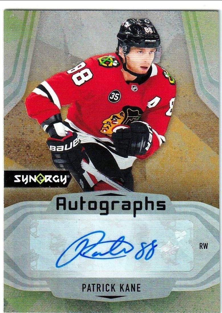 Patrick Kane #A-PK Hockey Cards 2021 Upper Deck Synergy Autographs