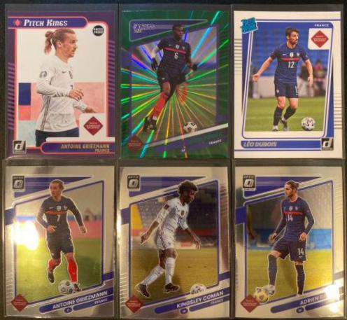 Leo Dubois #177 Soccer Cards 2021 Panini Donruss Road to Qatar
