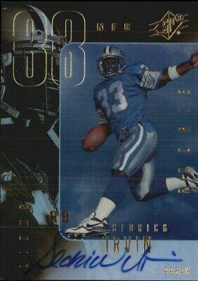 Sedrick Irvin [Autograph] #111