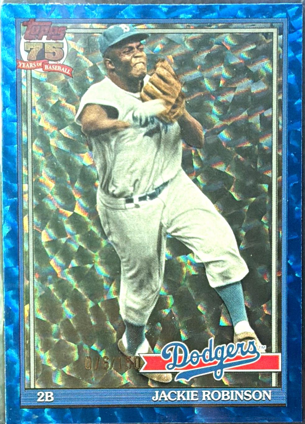 Jackie Robinson [Blue] (2026 Topps Series 2 1991)