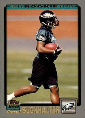 Correll Buckhalter #327 Football Cards 2001 Topps