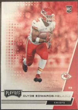 Clyde Edwards Helaire #221 Football Cards 2020 Panini Playoff