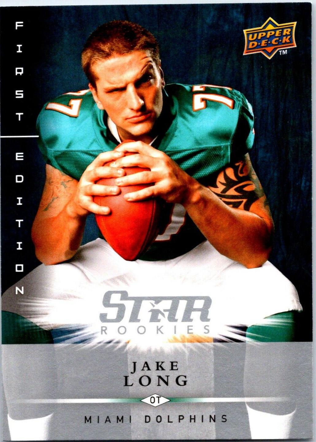 Jake Long #214 Football Cards 2008 Upper Deck First Edition