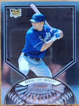 Alex Gordon #BS-AG Baseball Cards 2007 Bowman Sterling