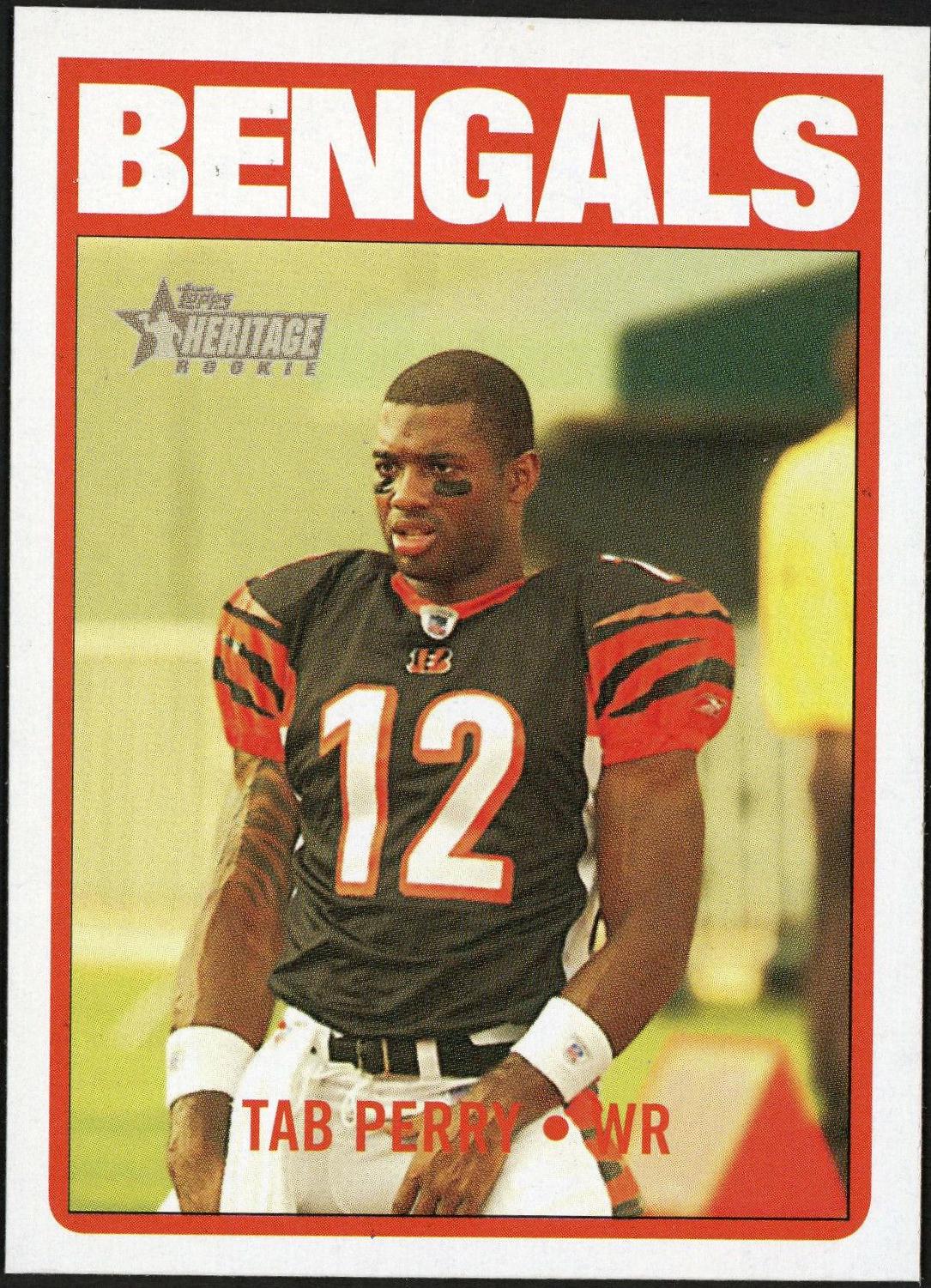 Tab Perry #272 2005 Topps Heritage Football