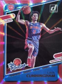 Cade Cunningham [Holo Pink Laser] #1