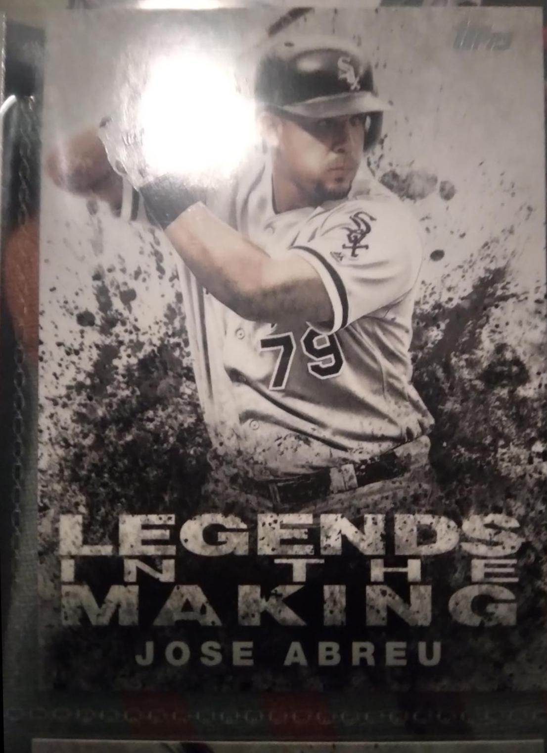 Jose Abreu #8 Baseball Cards 2018 Topps Legends in the Making