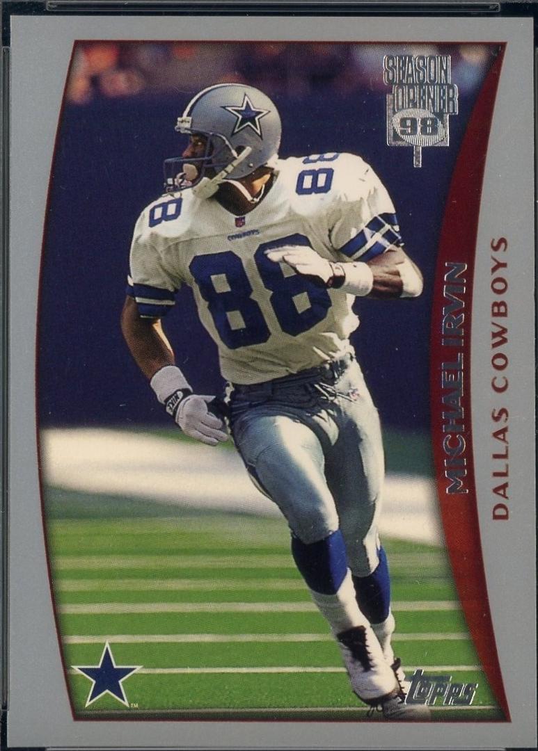 Michael Irvin #87 1998 Topps Season Opener Football