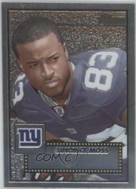 Sinorice Moss #THC102 Football Cards 2006 Topps Heritage Chrome
