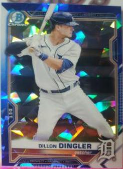 Dillon Dingler #BCP-72 2021 Bowman Sapphire Baseball