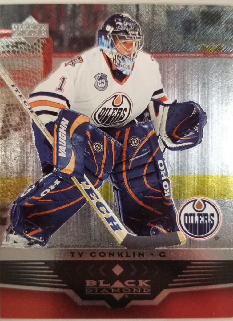 Ty Conklin #31 Hockey Cards 2005 Upper Deck Black Diamond